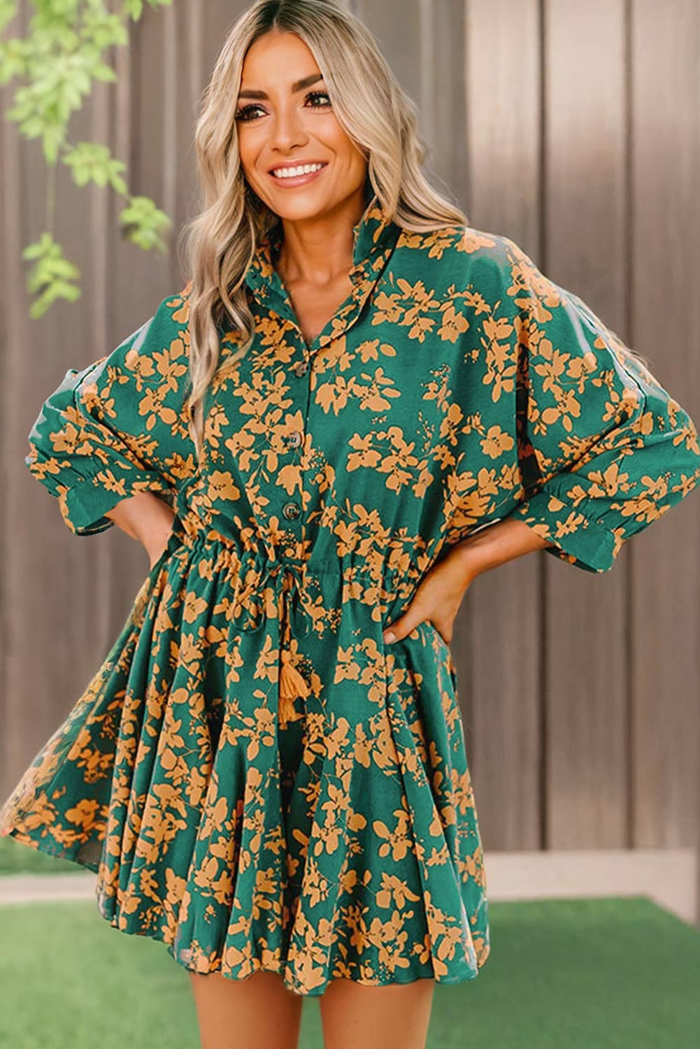 Floral Mini Dress