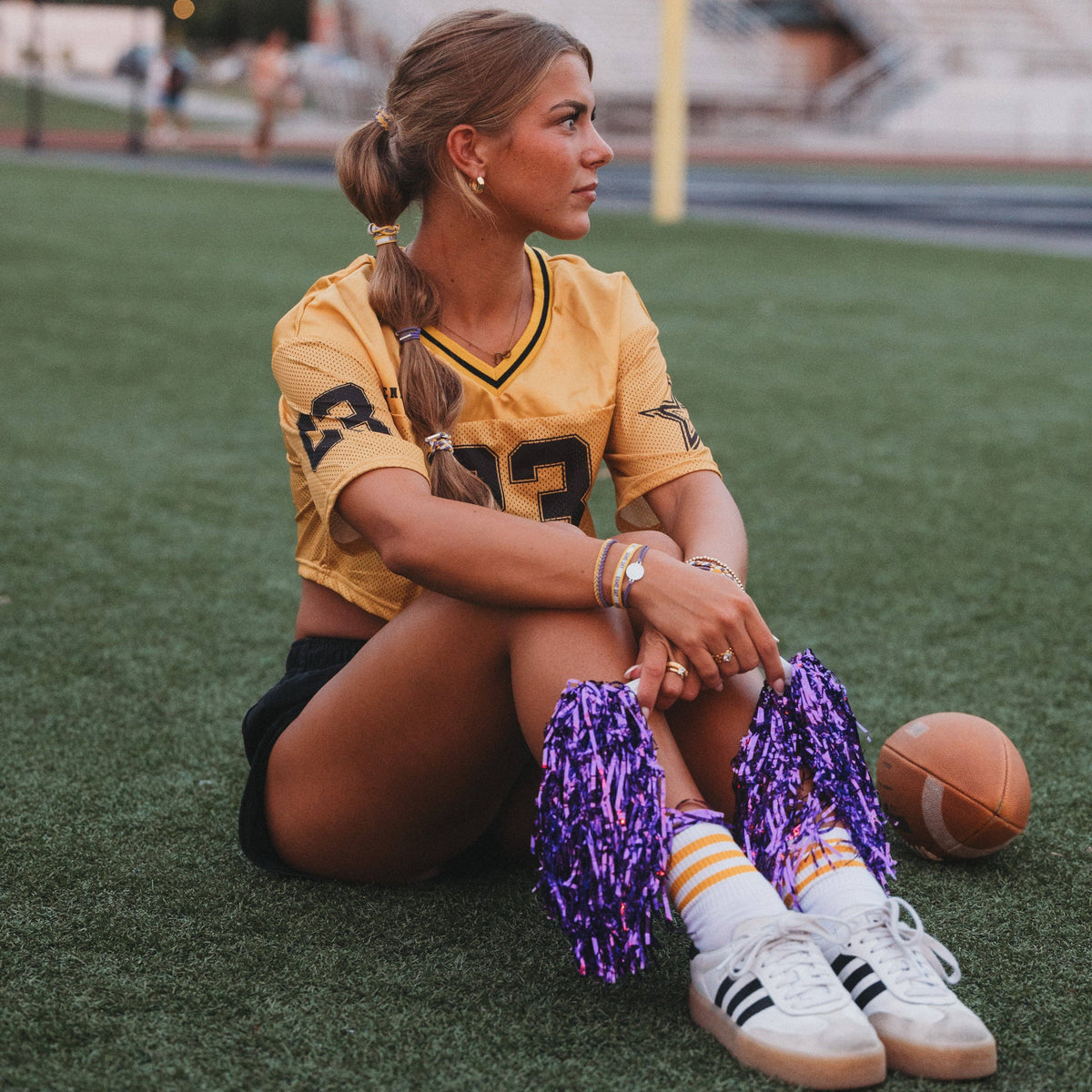 "Game Day" Hair Tie Bracelets