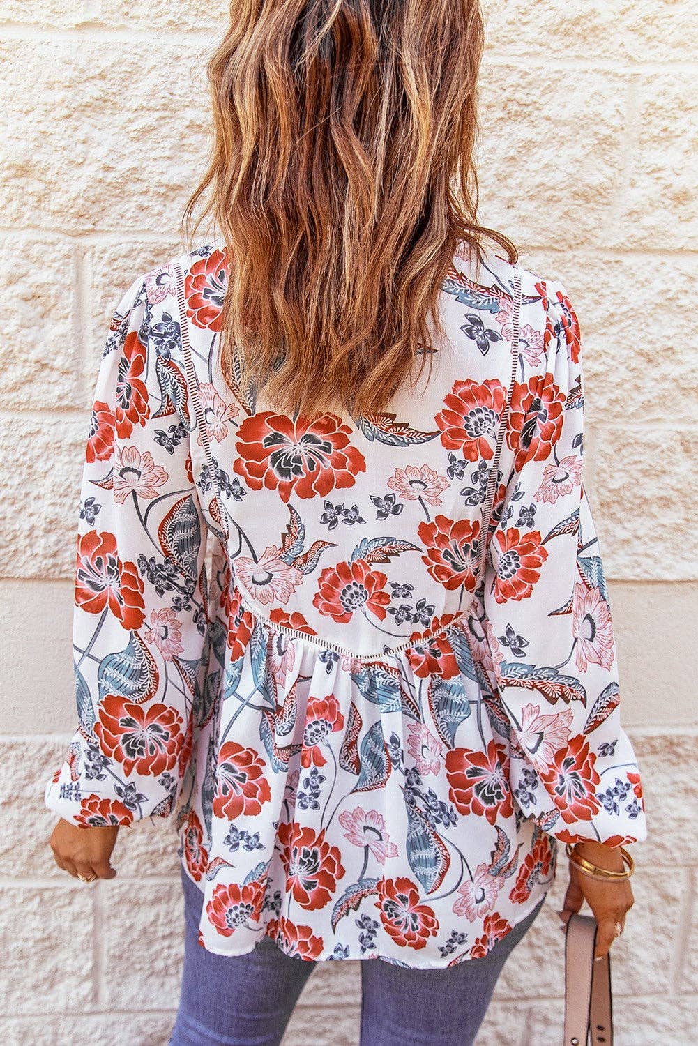 Tassel Floral Boho Top