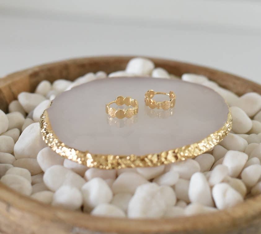 Grace Gold Hoop Earrings
