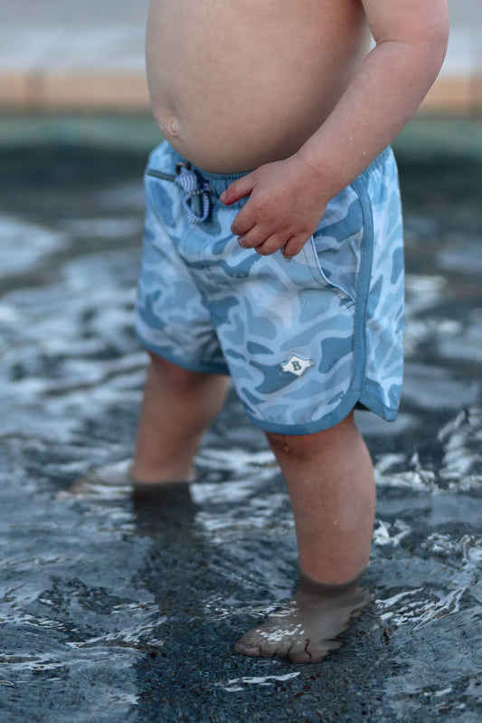 Youth Swim Trunk - Seaside Camo