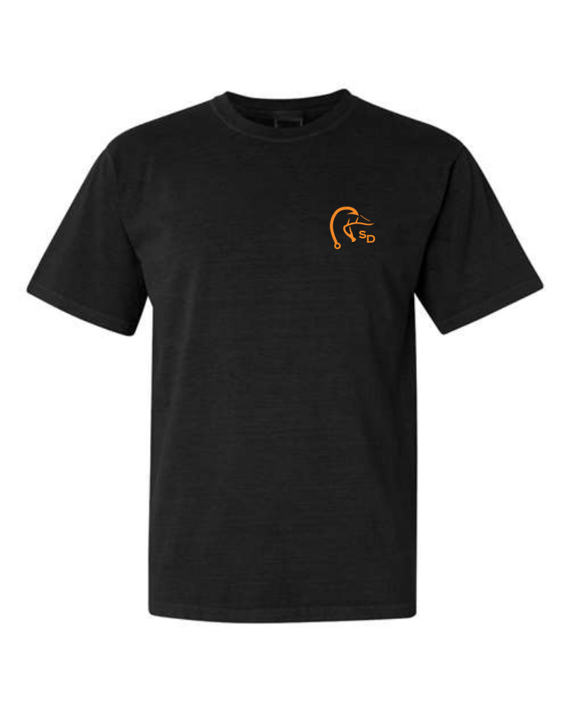 Camo Logo Black Tshirt