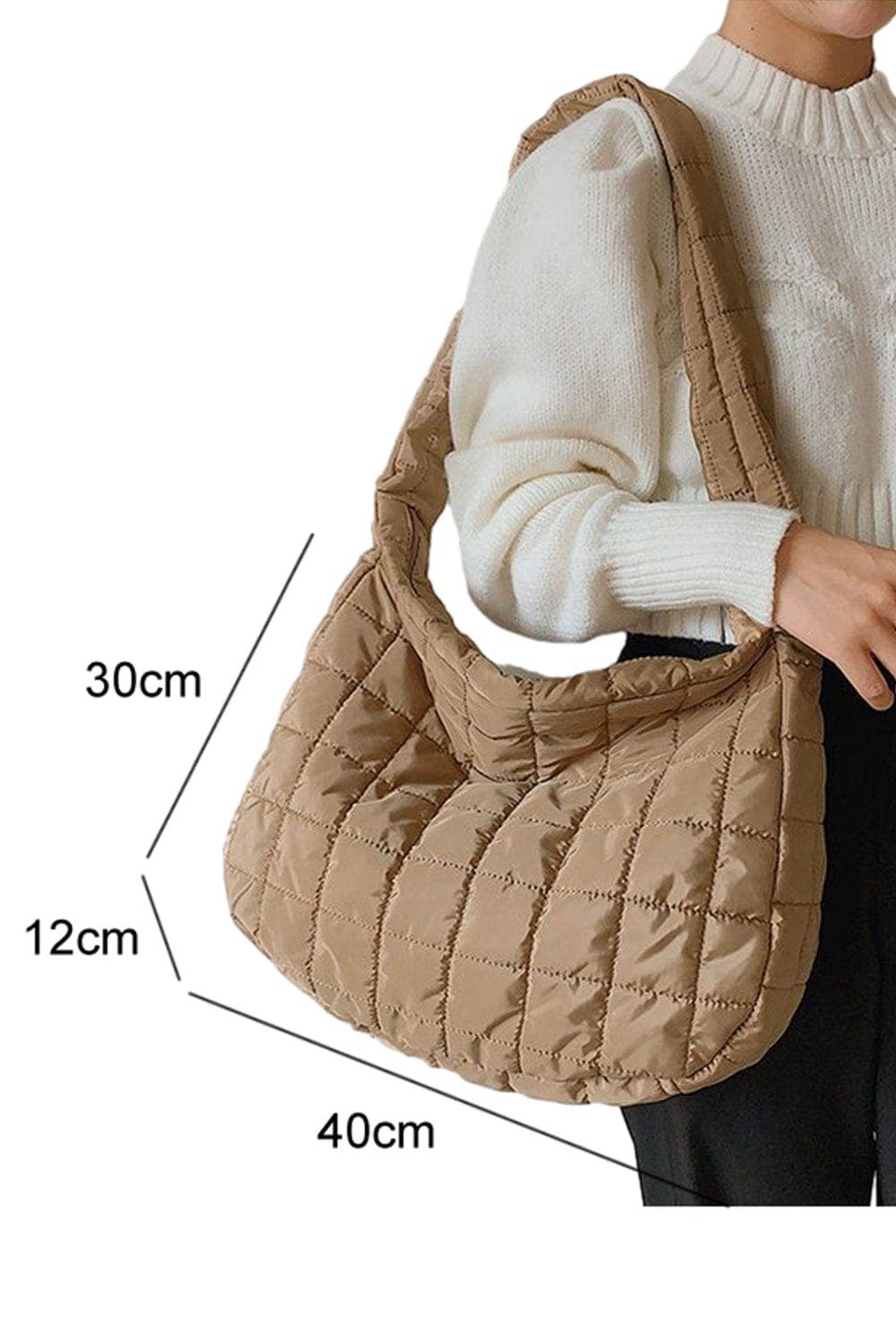 Flynn Quilted Handbag