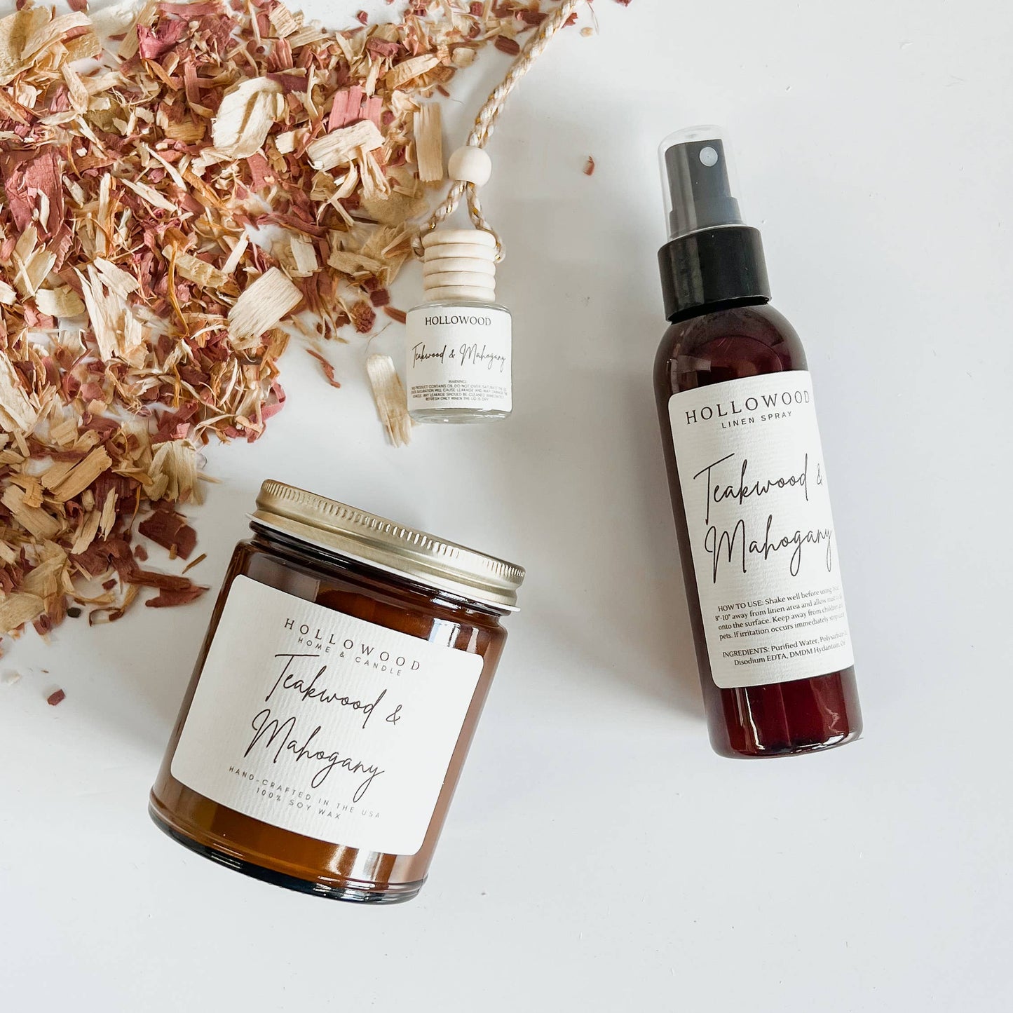 TEAKWOOD & MAHOGANY | LINEN SPRAY