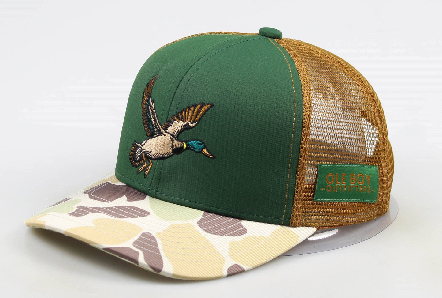 Flying Mallard Camo Trucker Hat