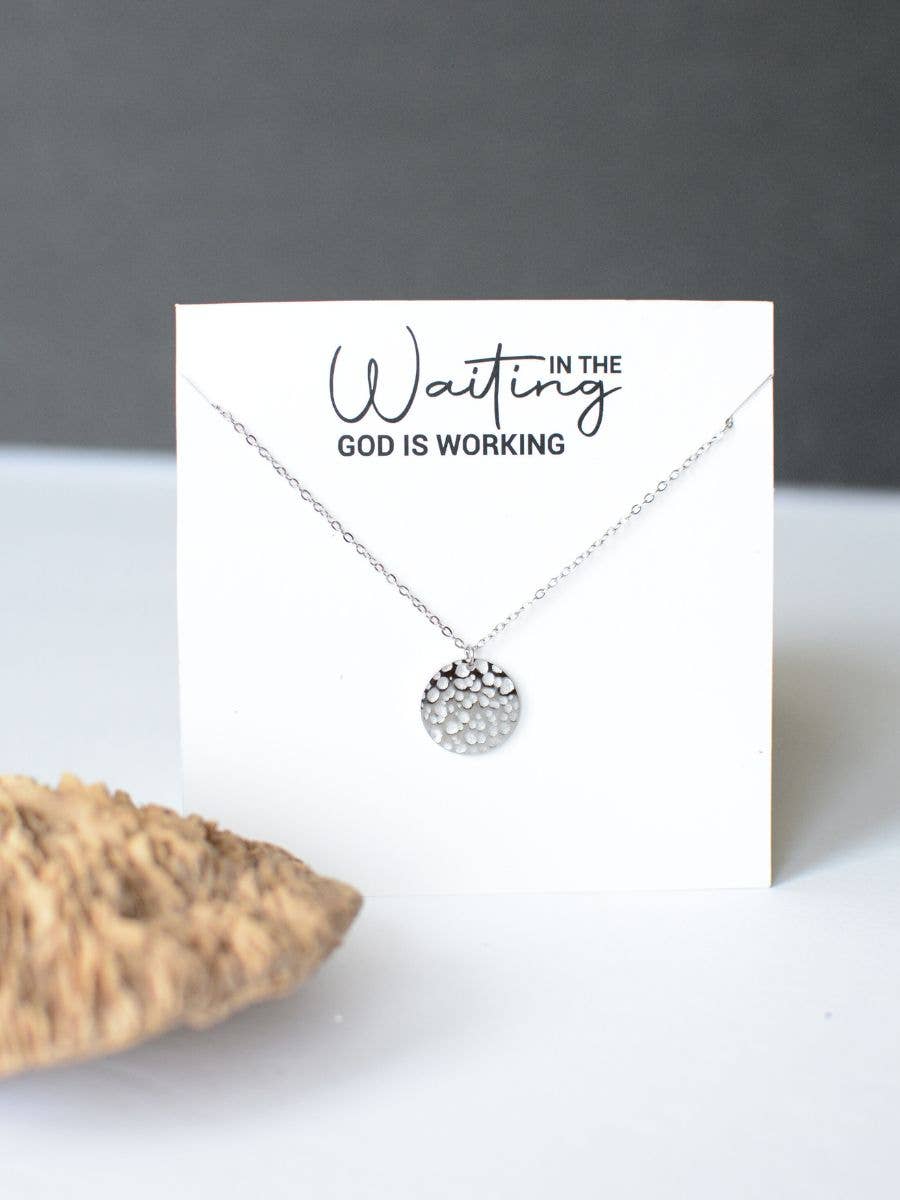 God is Working Necklace