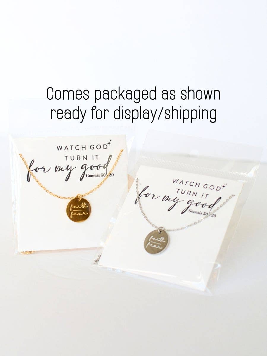 Faith over Fear Necklace