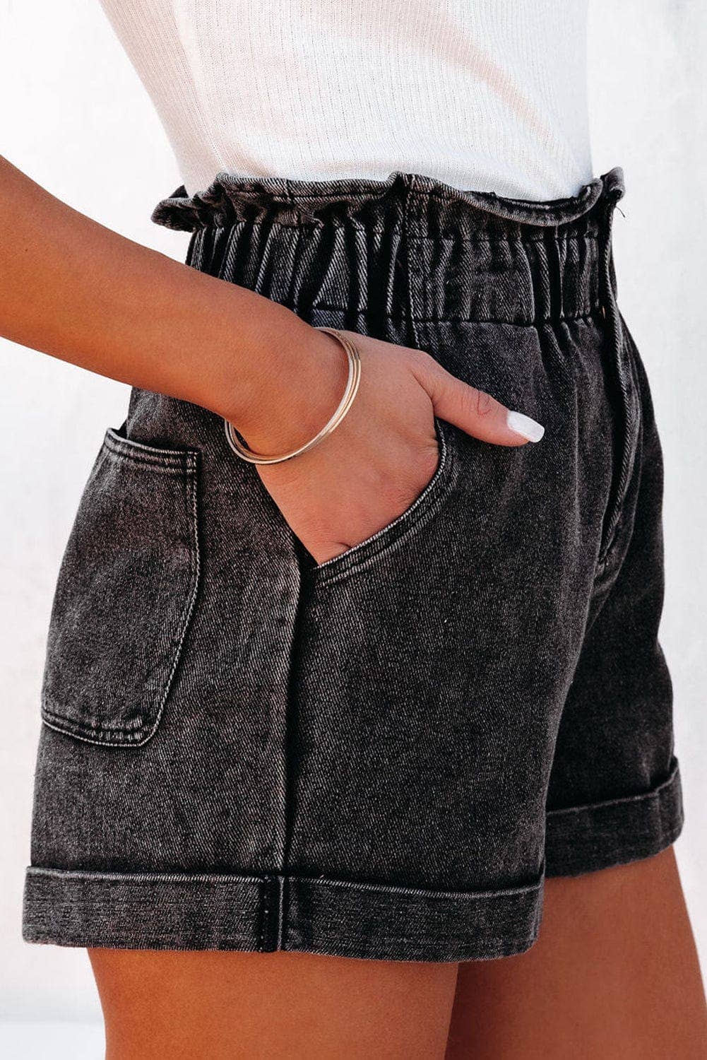 Melanie Vintage Washed Shorts