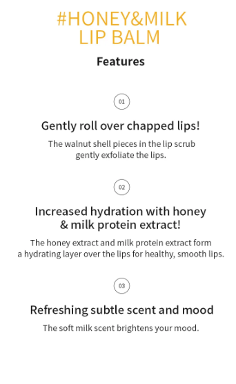 APIEU Honey & Milk Lip Scrub
