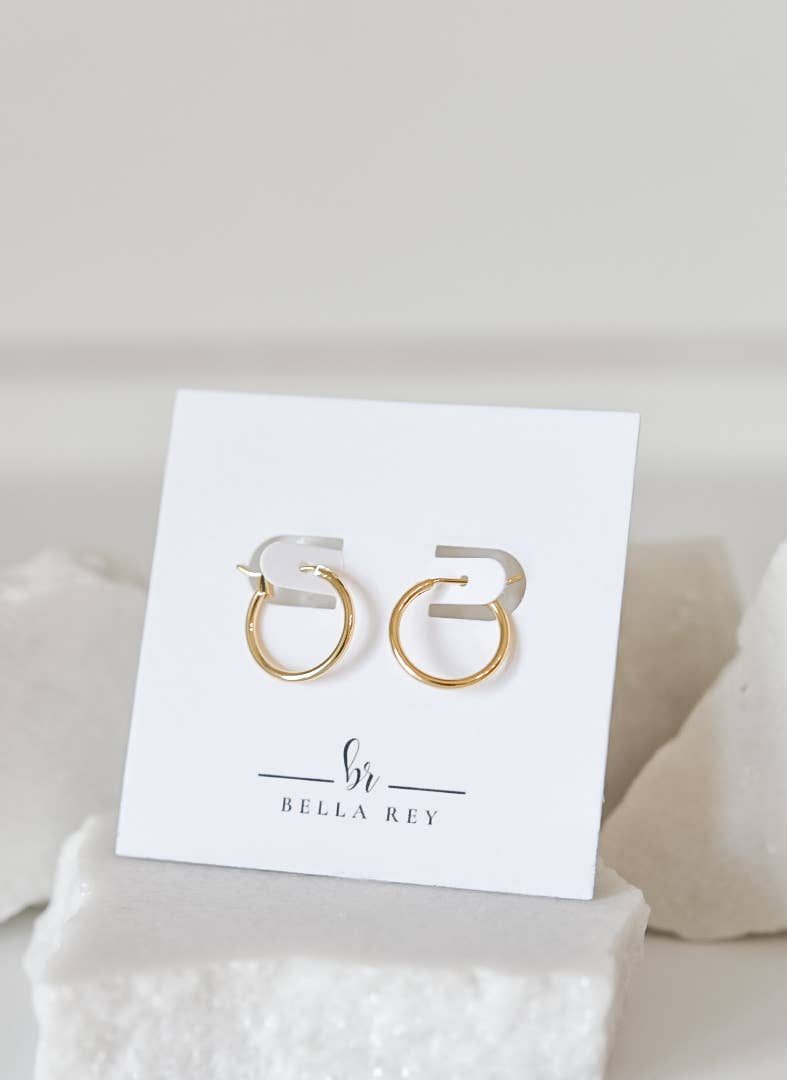 Kari Gold Hoop Earrings