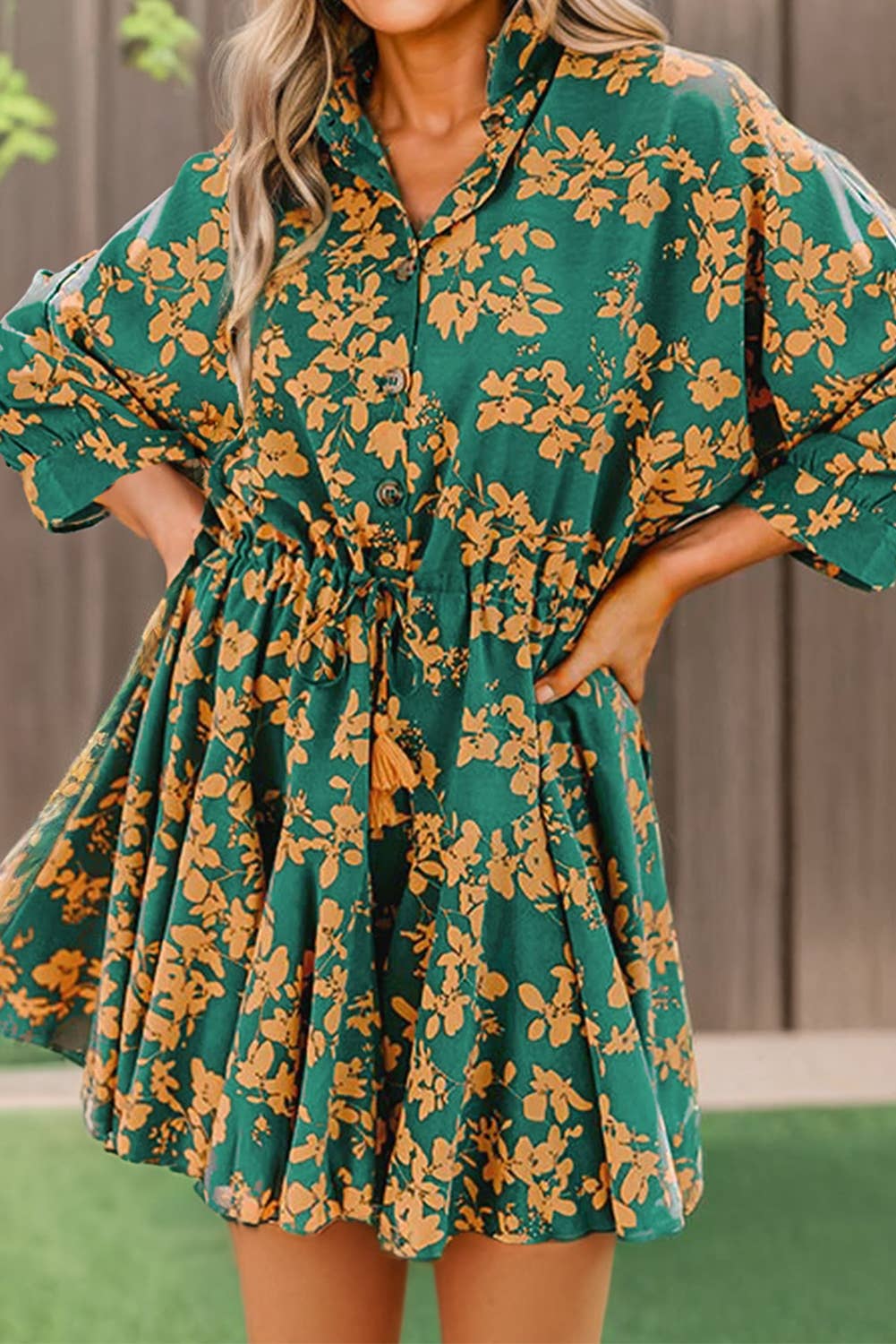 Floral Mini Dress