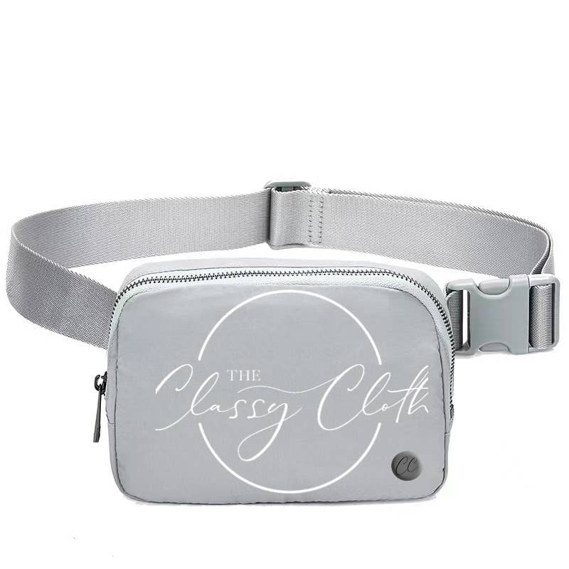 Grey Belt Bag