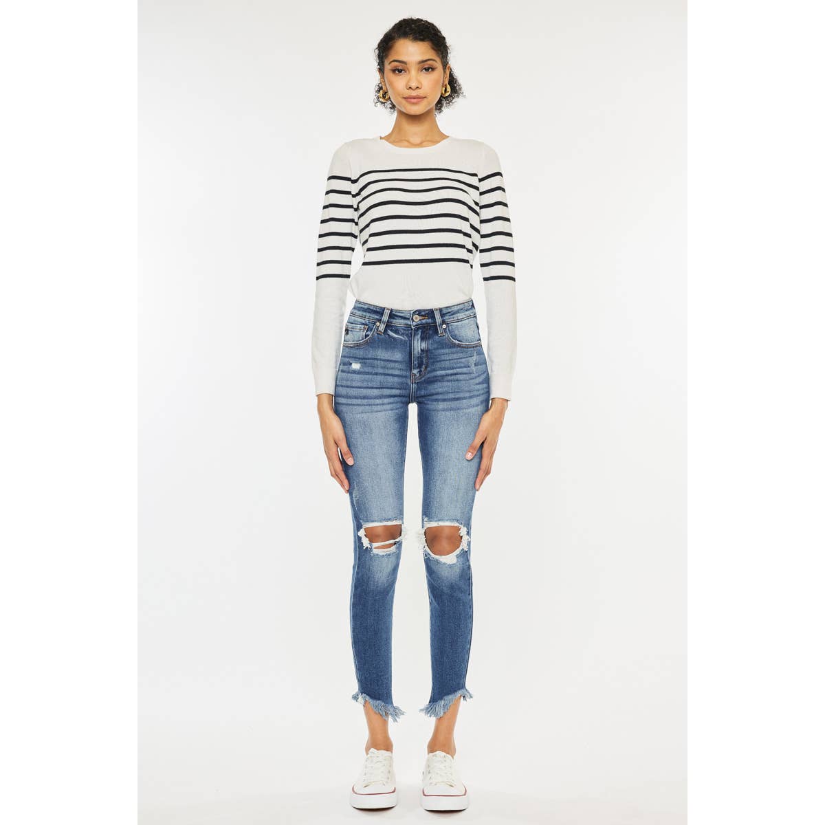 Kancan High Rise Ankle Skinny