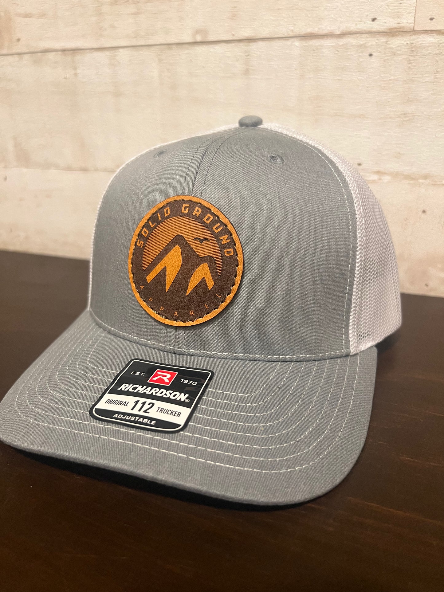 SGA leather patch hat