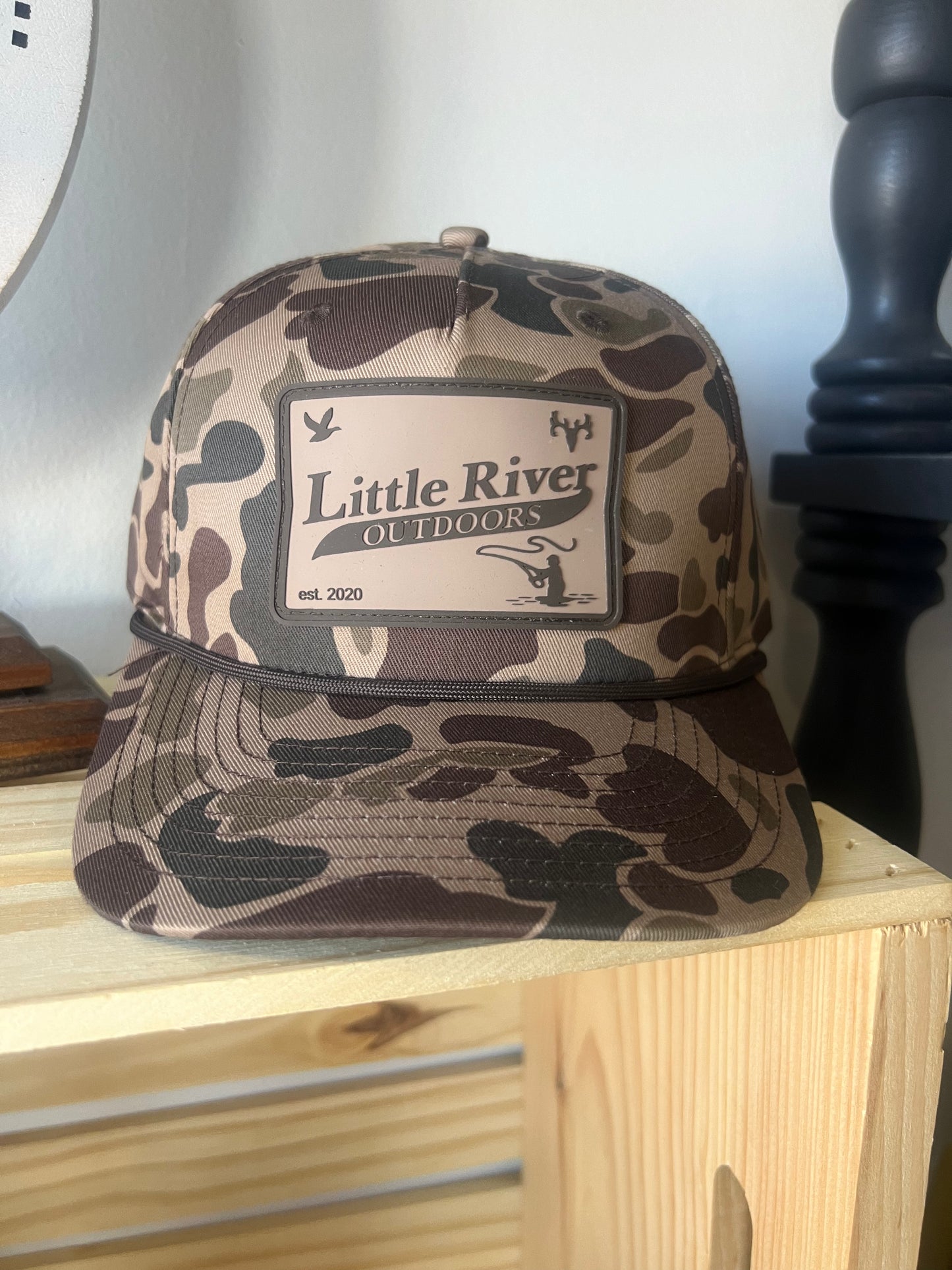 LR Brown Camo Rope Hat