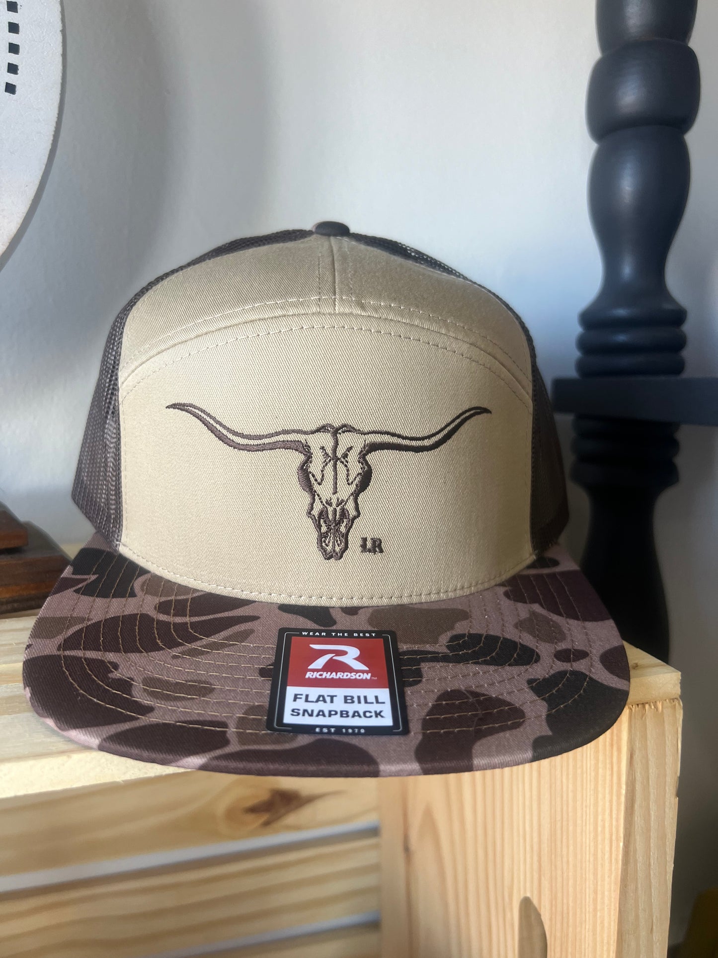 LR Longhorn Flat Bill Hat