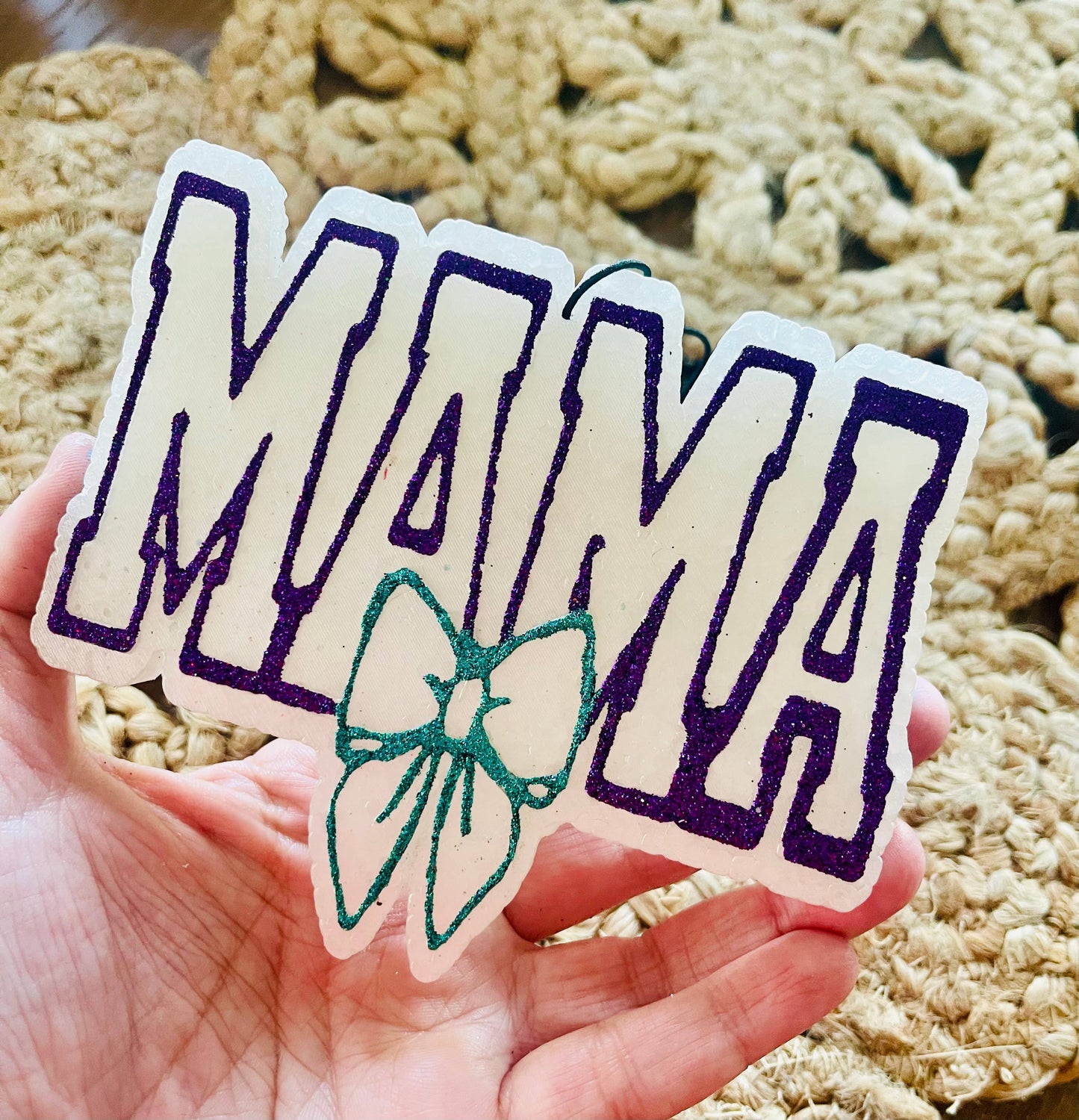 Mama with bow Car Freshie