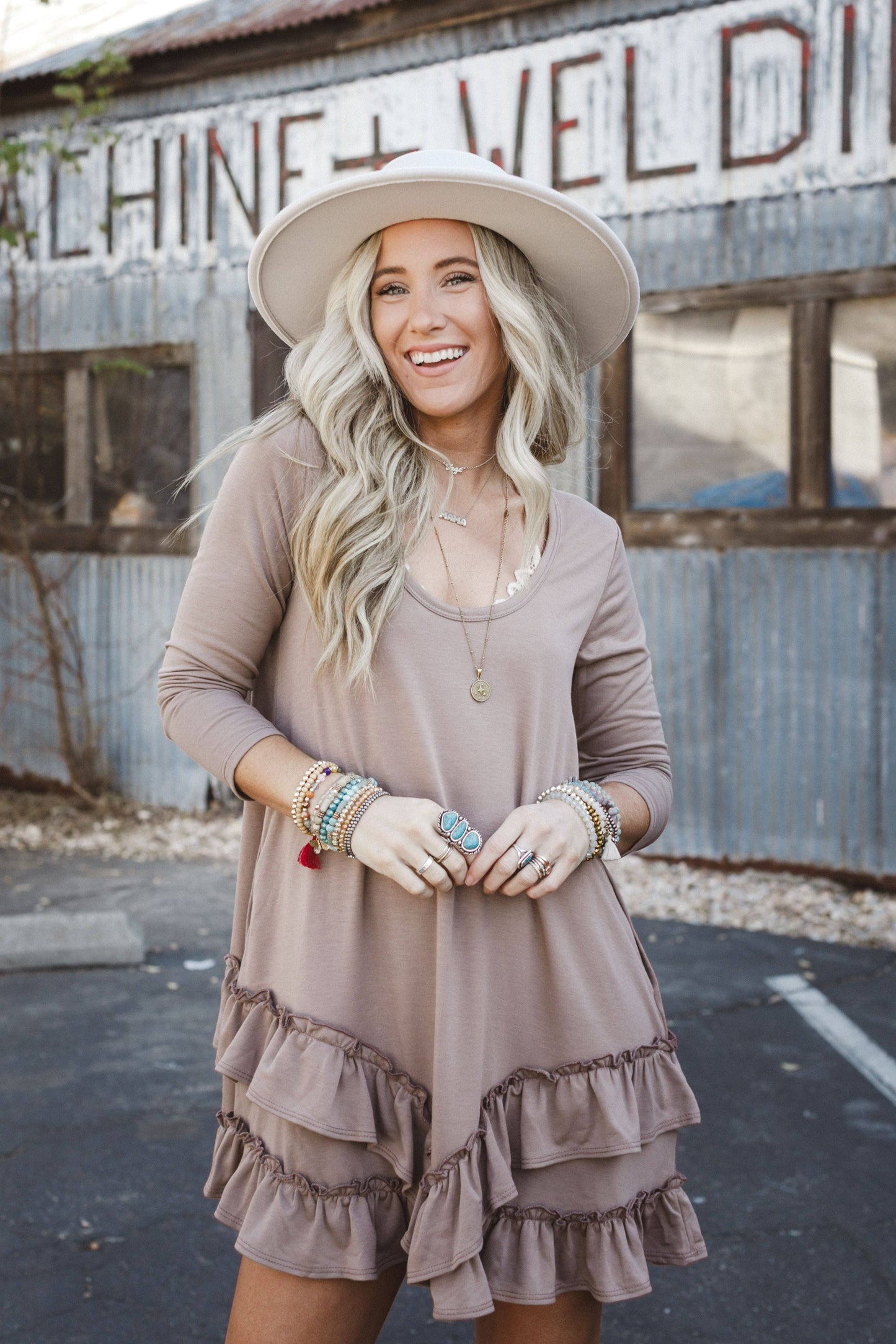 Constance Long Sleeve Dress