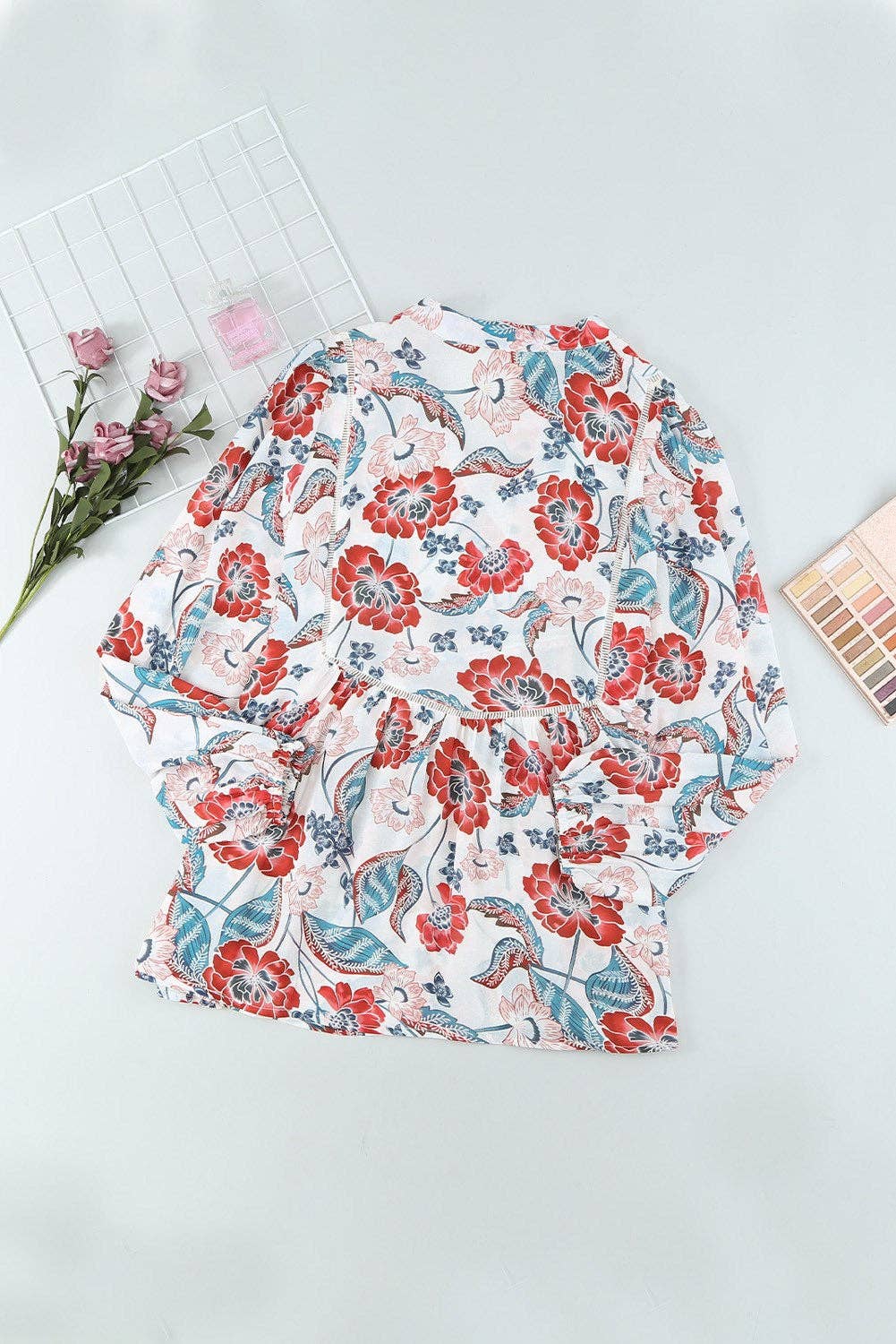 Tassel Floral Boho Top