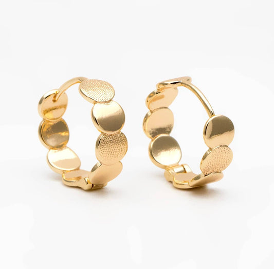Grace Gold Hoop Earrings