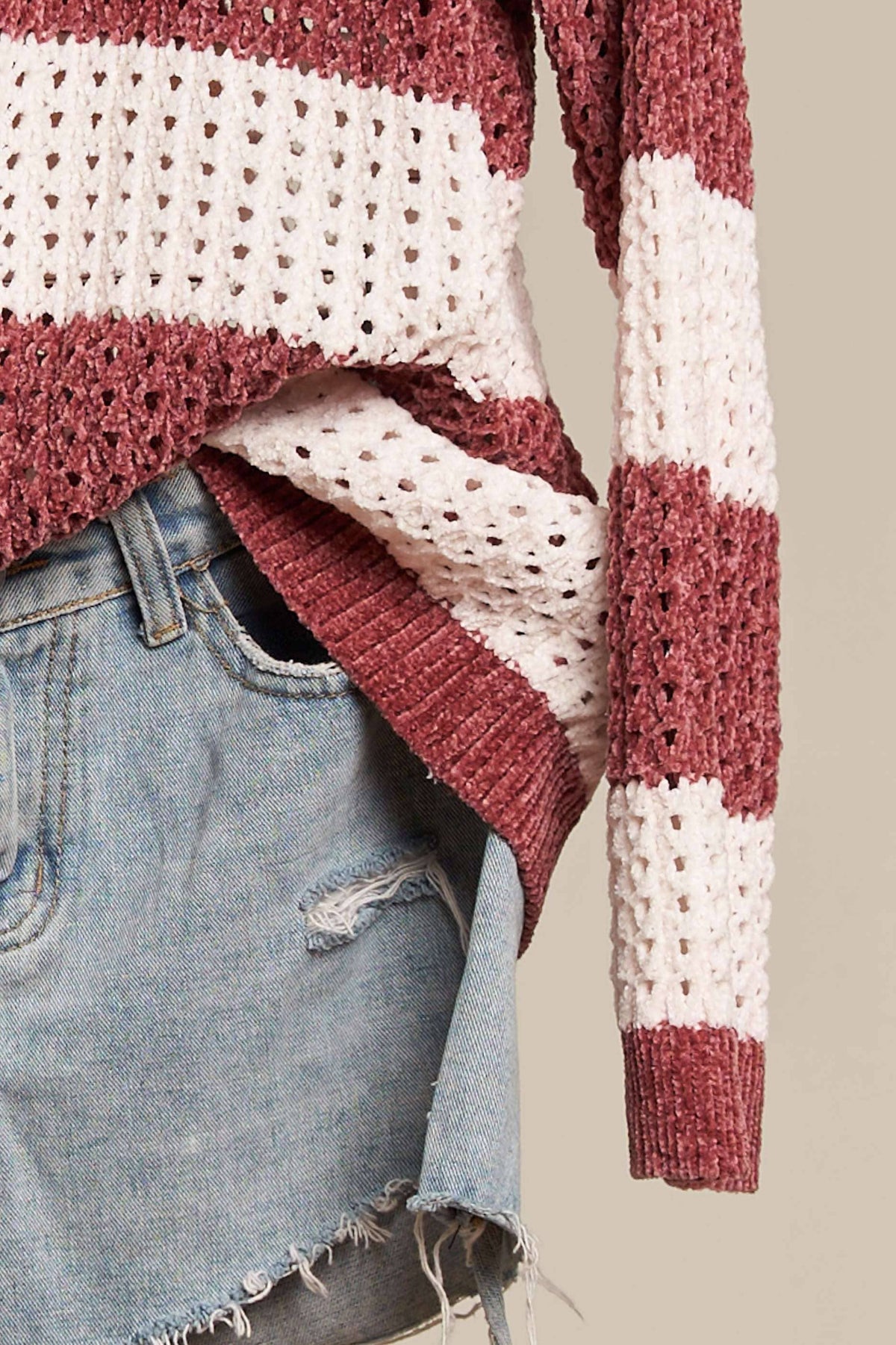 Color Block Sweater