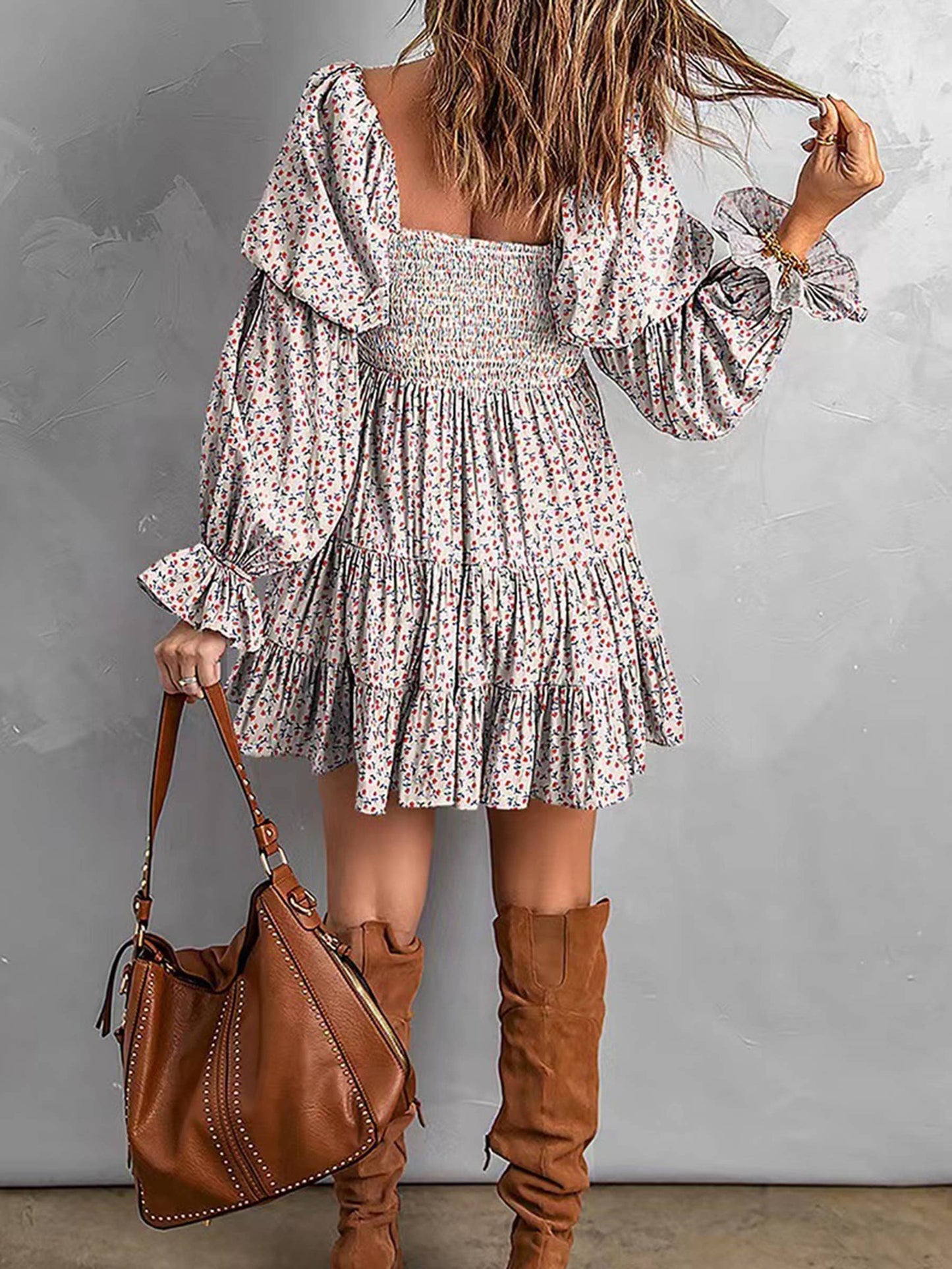 A-line Dress Off Shoulder Dress