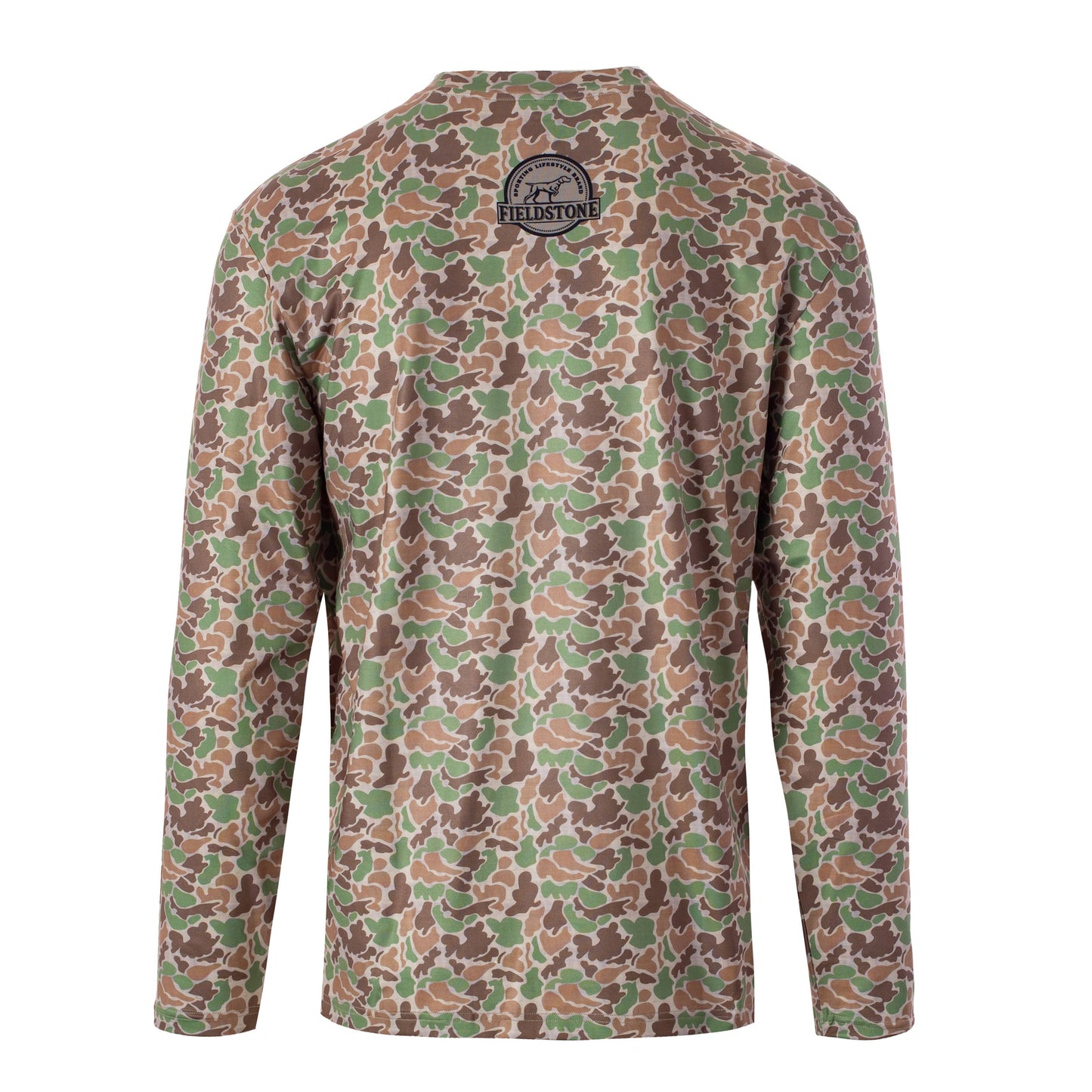 Duck Camo Dry-fit Pocketed L/S Tee