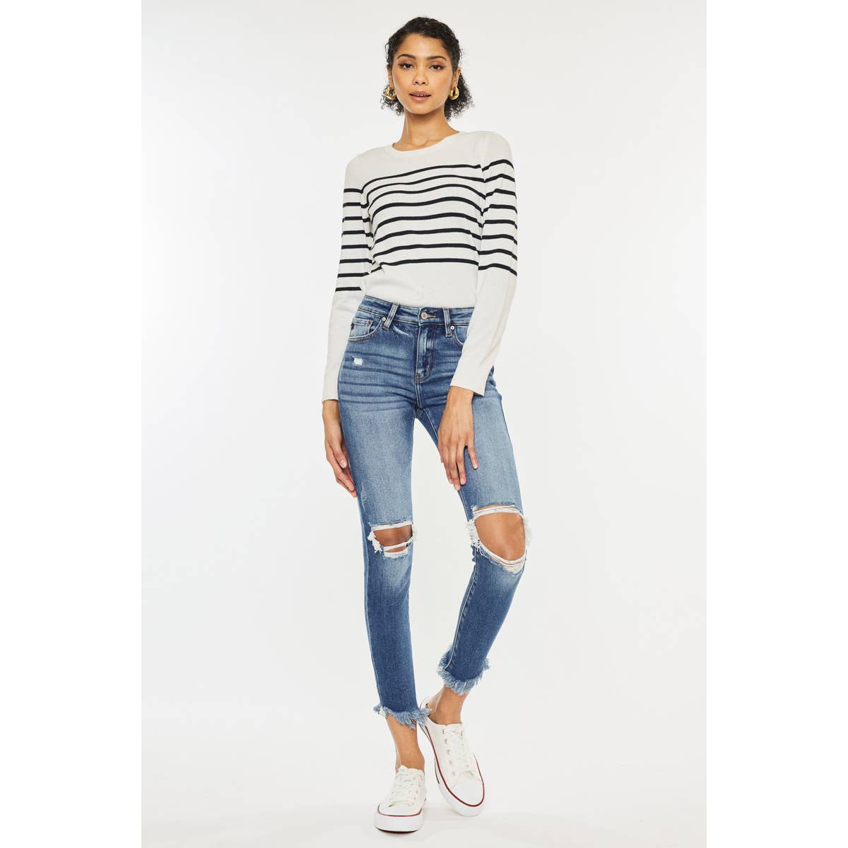 Kancan High Rise Ankle Skinny