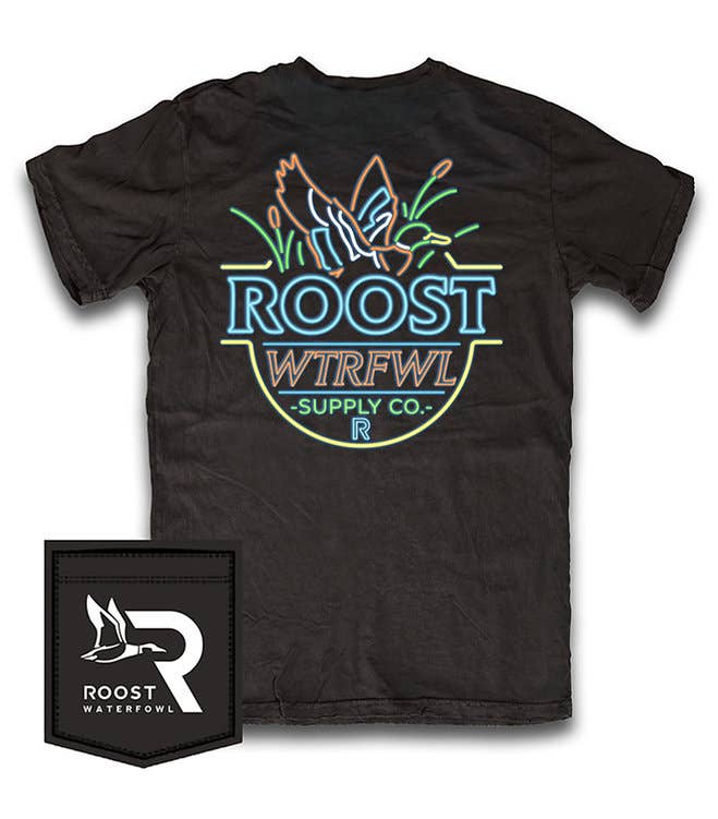 Youth Roost Neon Sign Tee