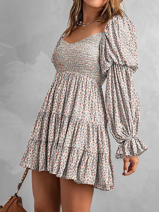 A-line Dress Off Shoulder Dress