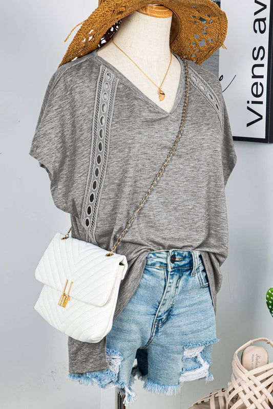 Chloe Crochet Lace Top