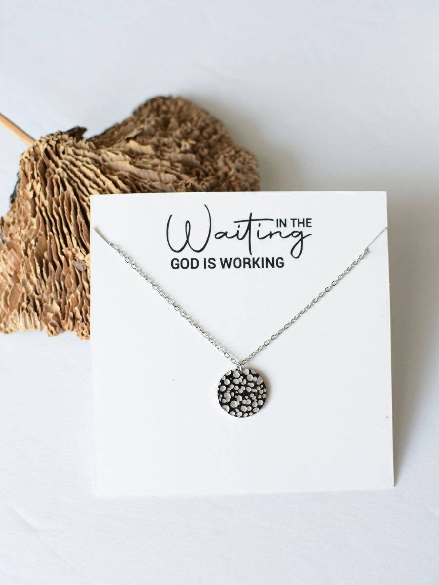 God is Working Necklace