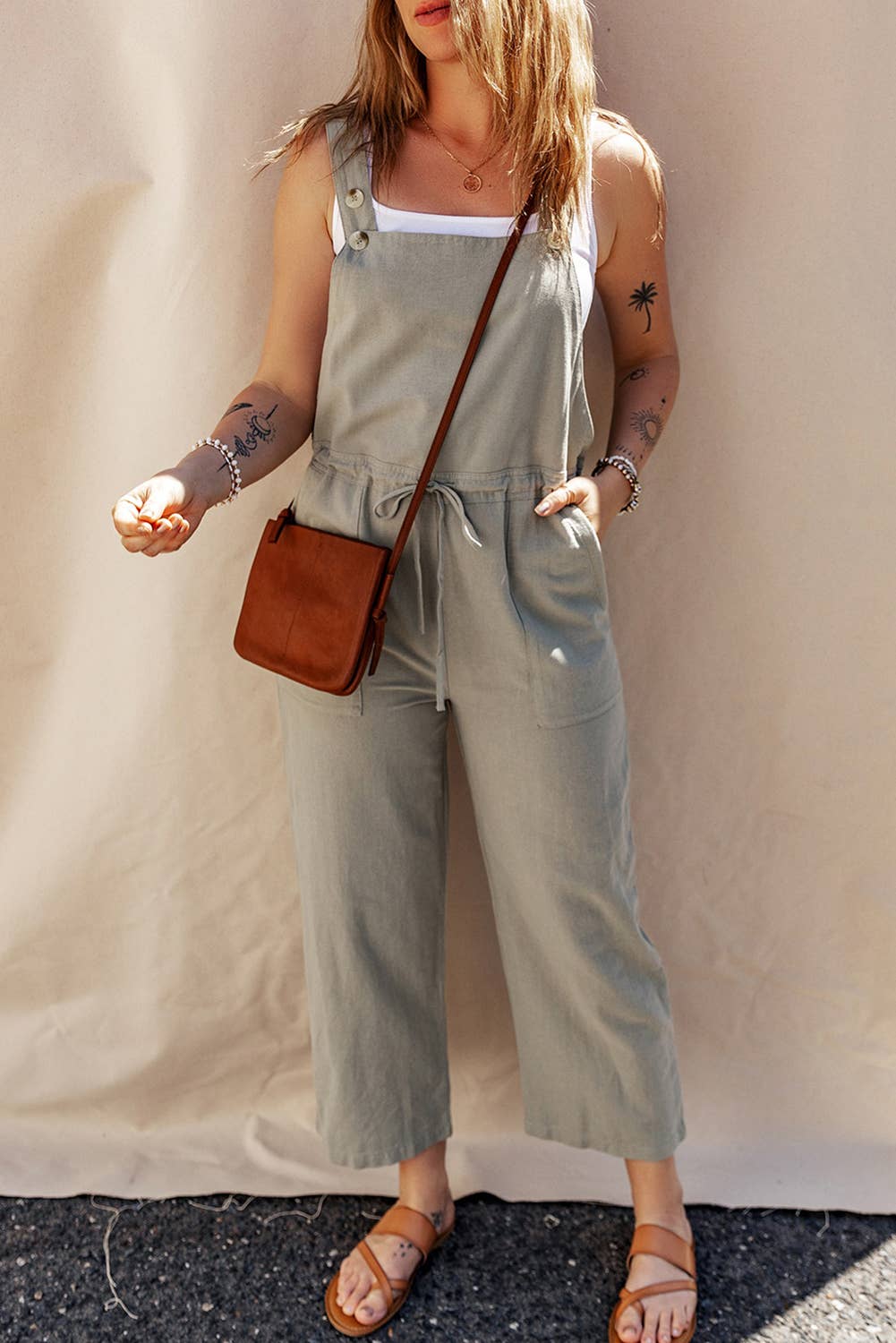 Summer Cropped Overall