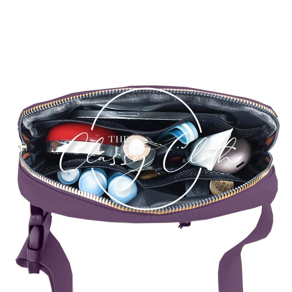 Plum Belt Bag
