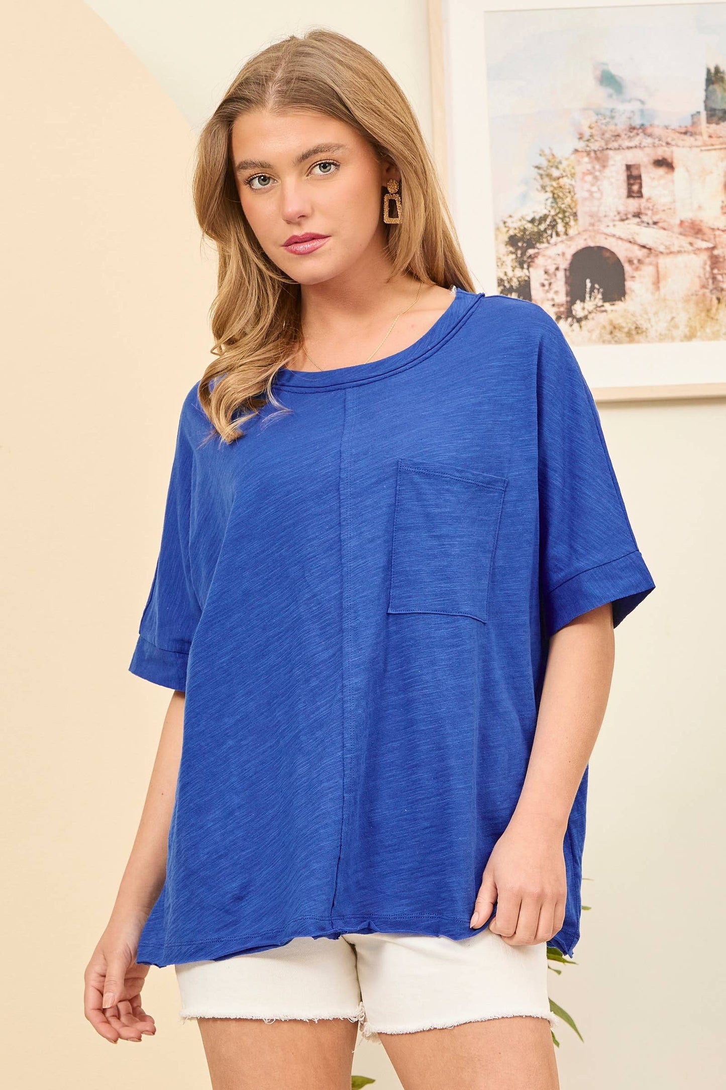 Pocket Cotton Top