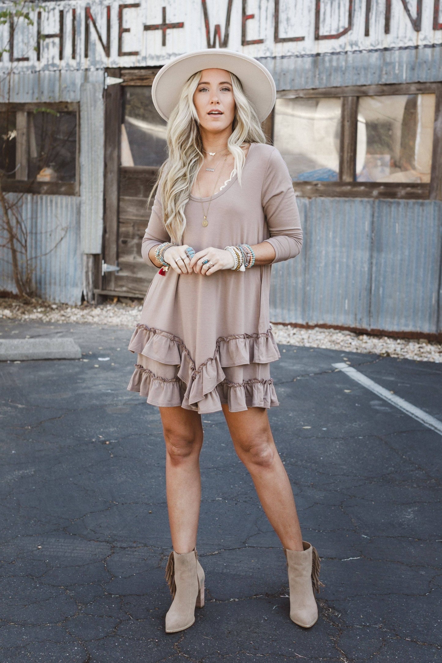 Constance Long Sleeve Dress