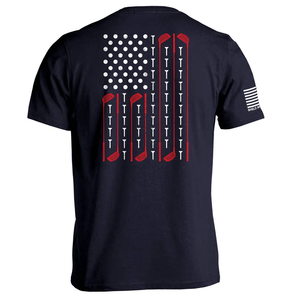 Golf American Flag Tee
