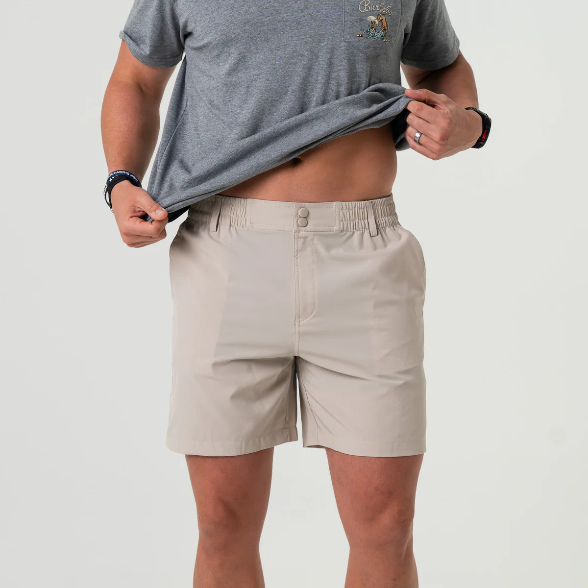 Everyday Shorts- Light Khaki