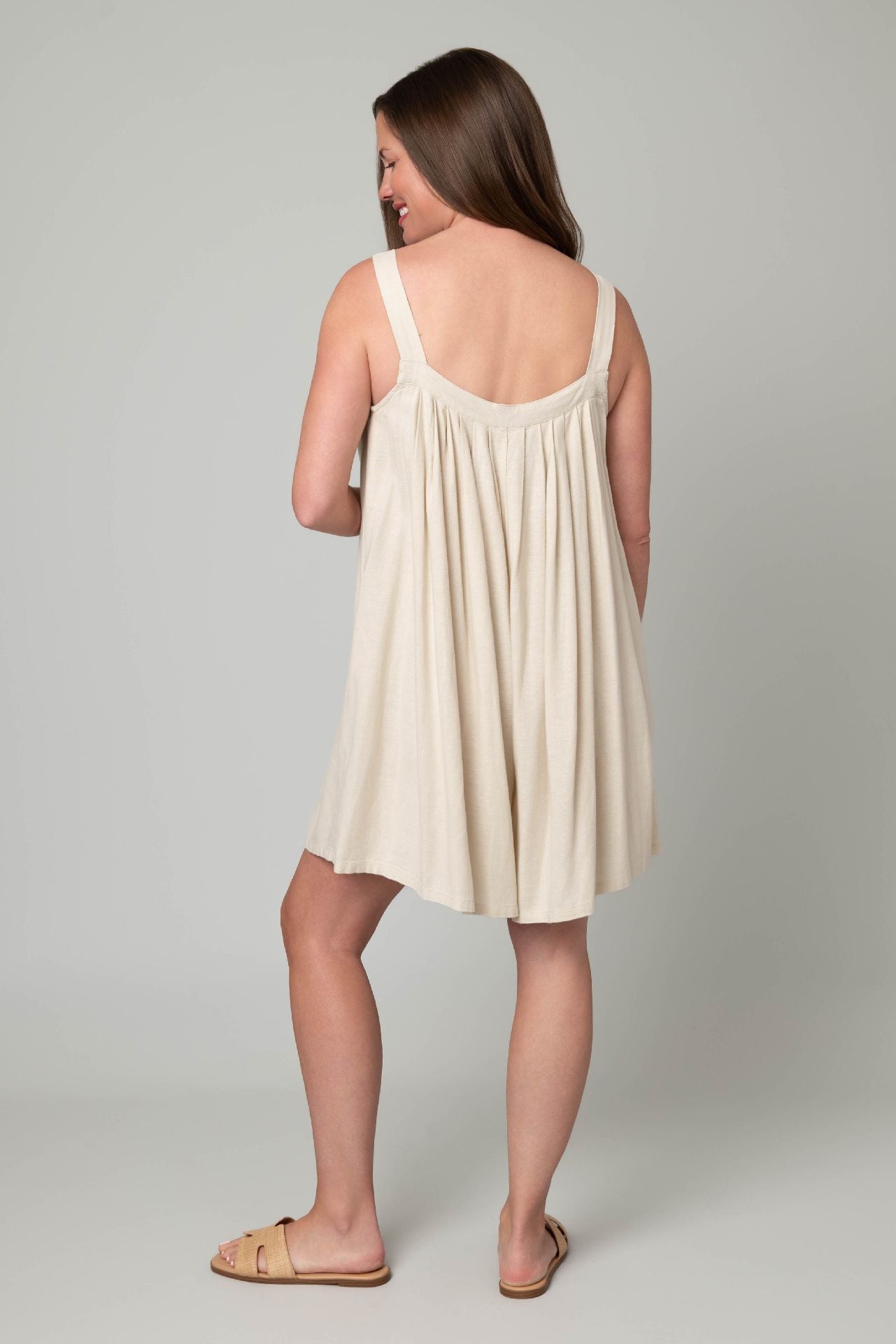 Linen Blend Romper