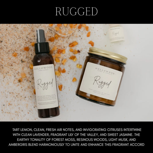 Rugged 8 oz Candle