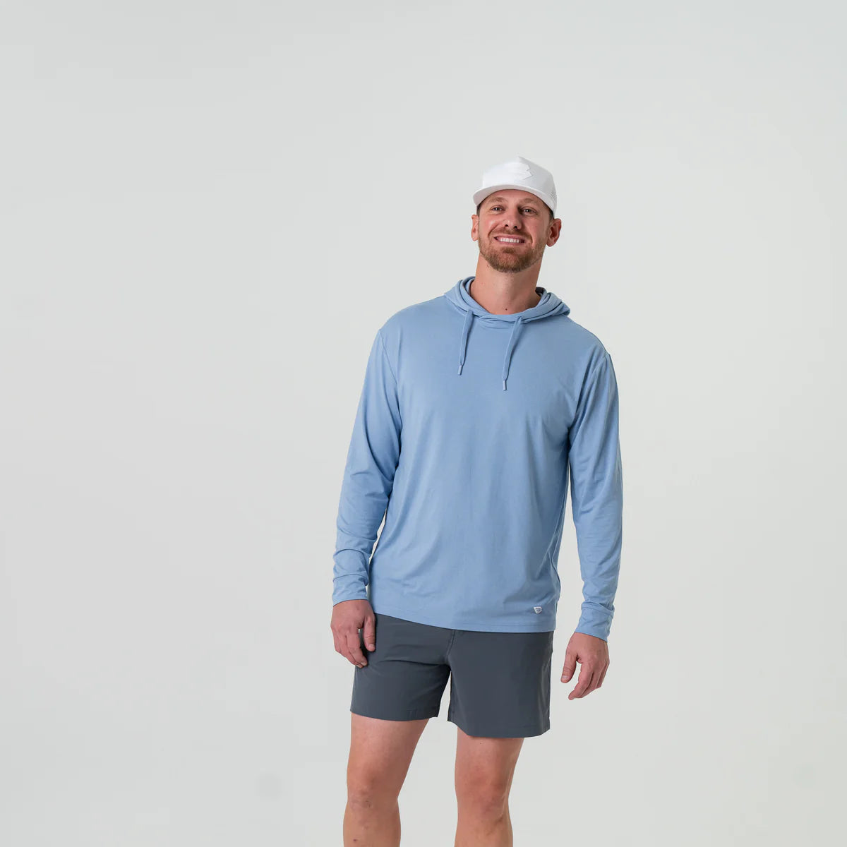 Performance Hoodie- Sky Blue