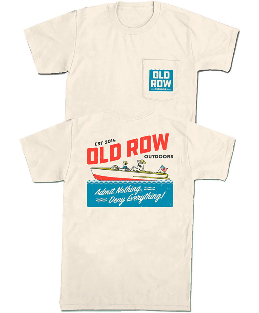 Old Row Vintage Boat Pocket Tee