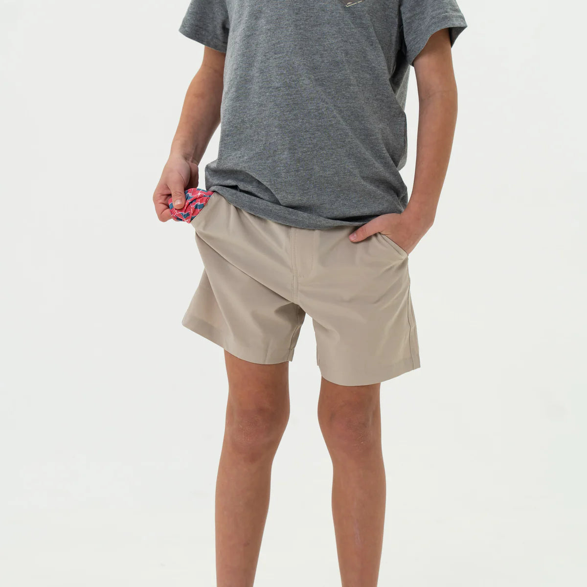 Youth Everyday Shorts- Khaki