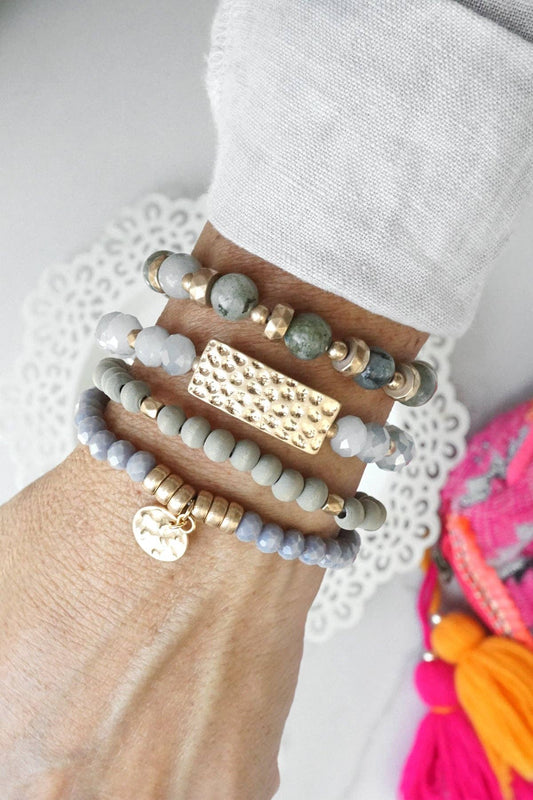 Stack Coin Bracelets