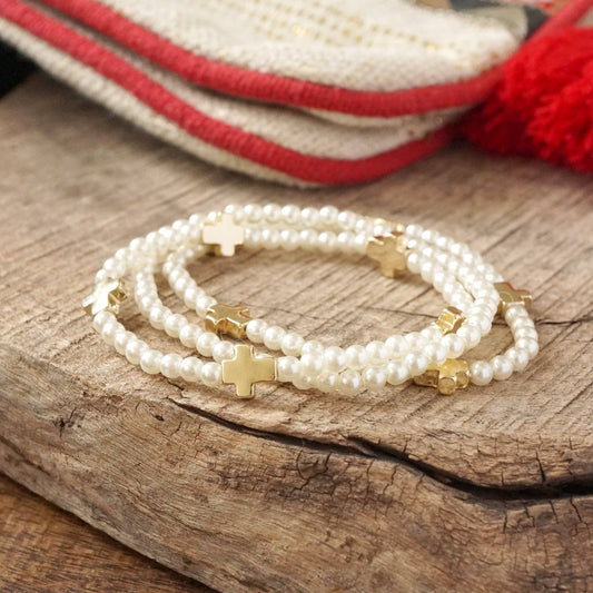 Cross Bracelet Stack