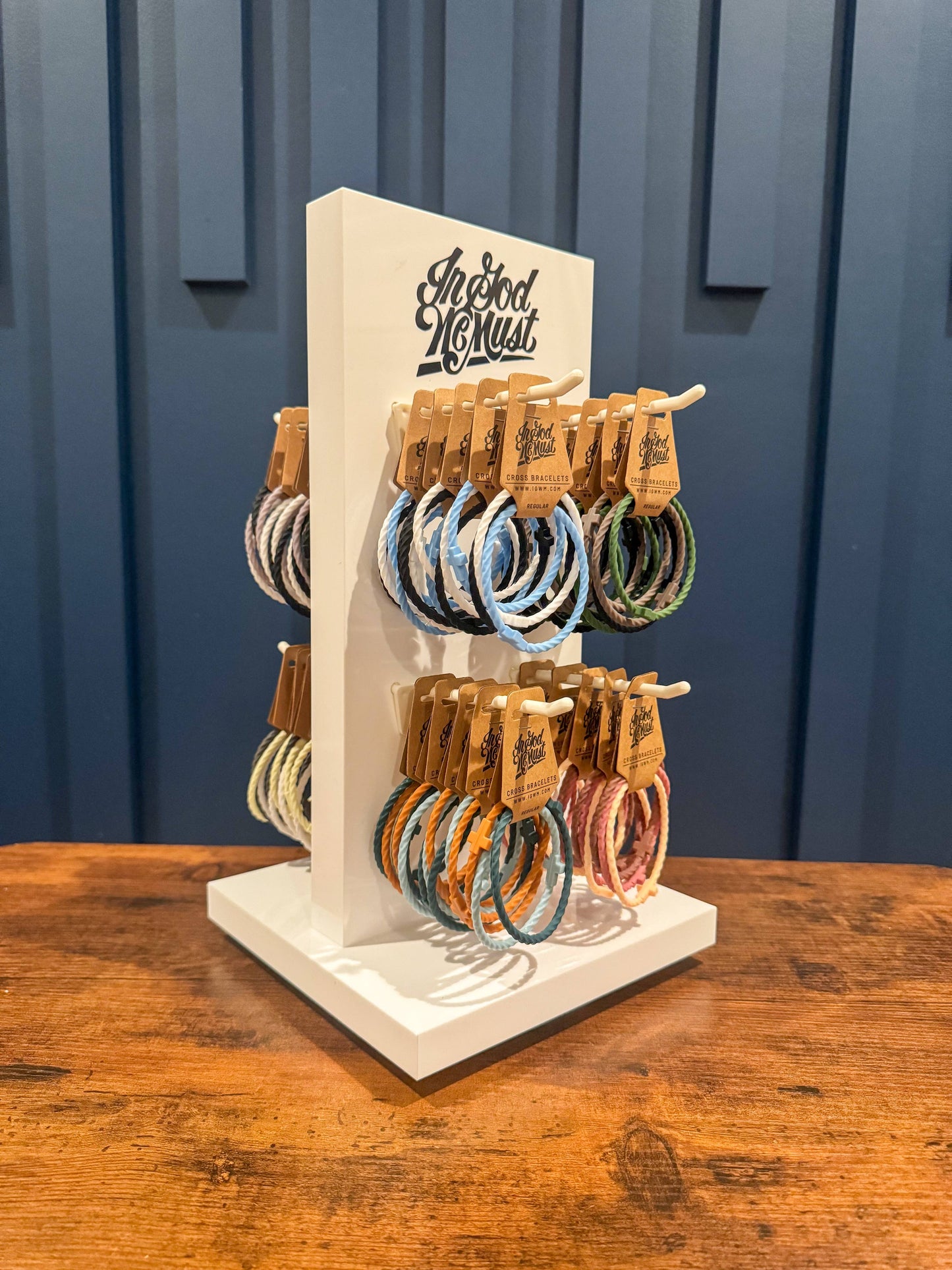 In God We Must Cross Bracelets