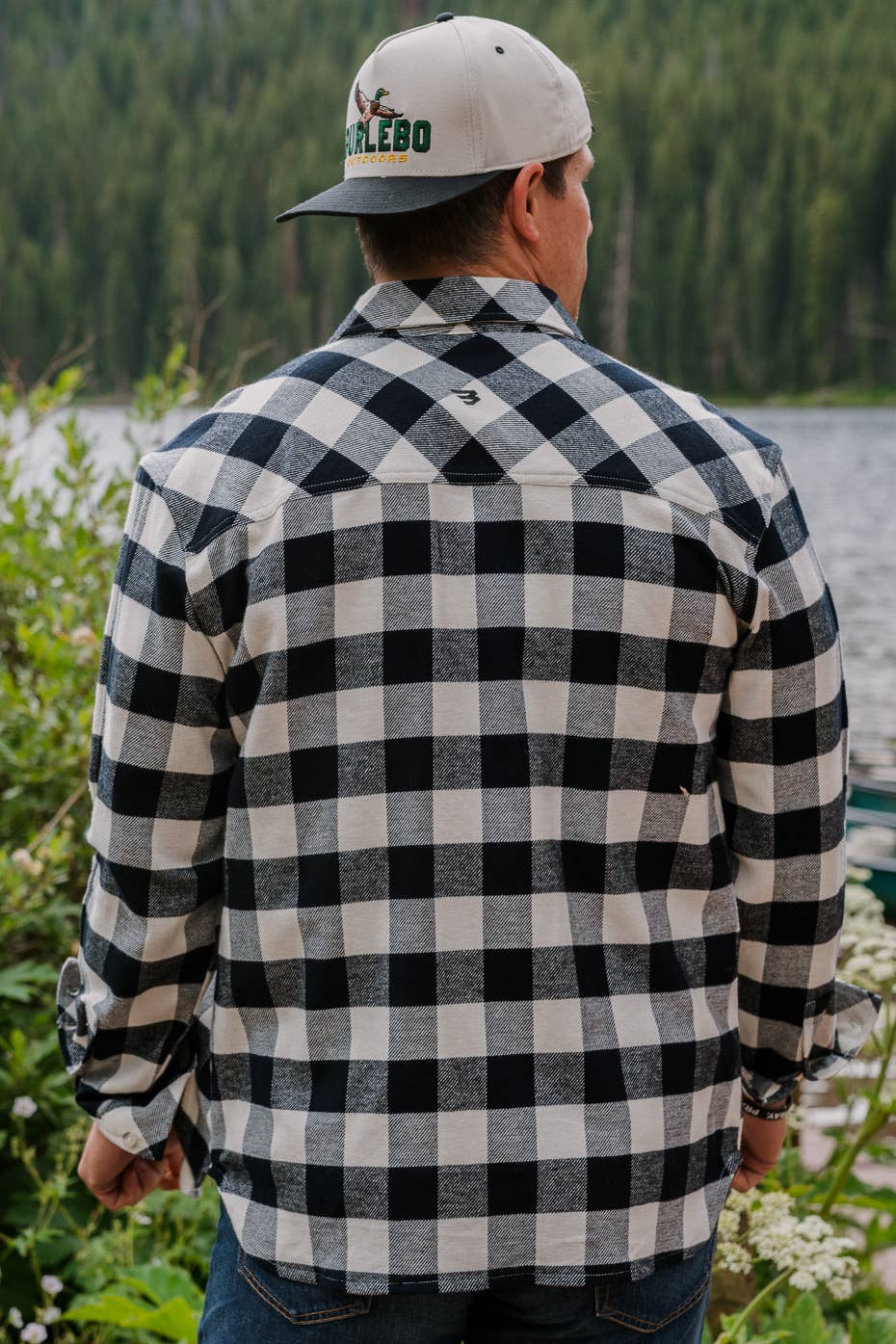 Flannel Shirt - Black Buffalo