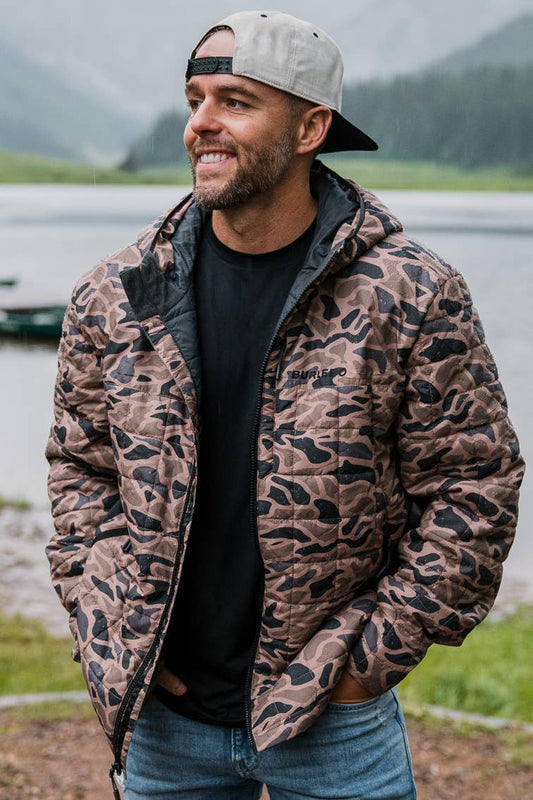 Puffer Jacket - Gauge Camo