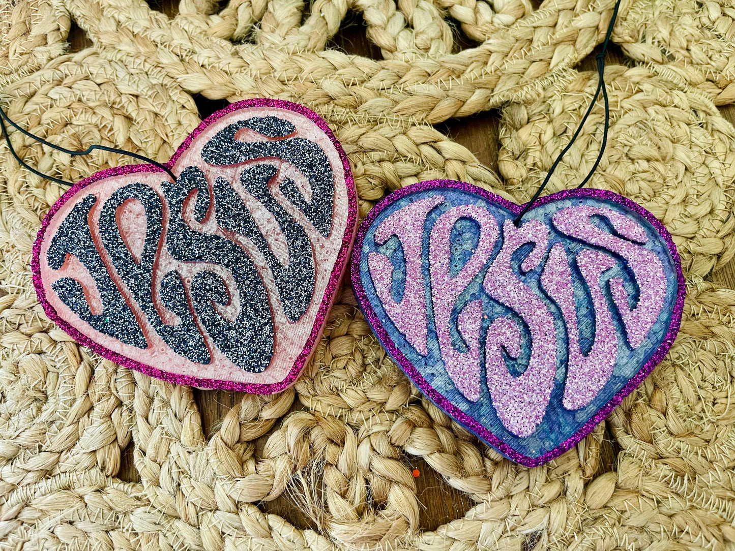 Jesus Heart Car Freshie