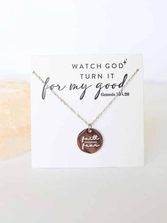 Faith over Fear Necklace